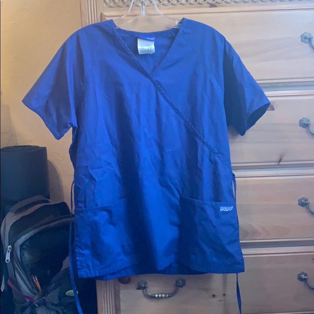 Blue ButterSoft scrub top